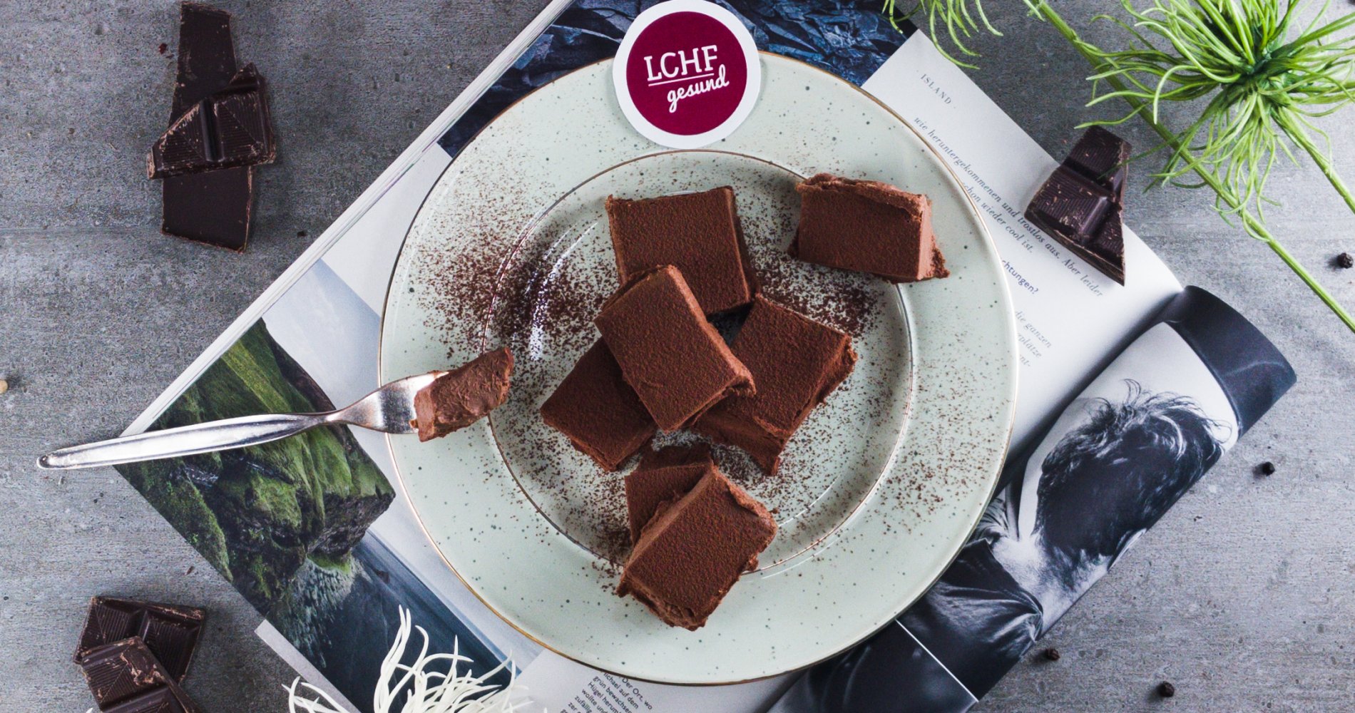 Rezept Low Carb: Chocolate-Fudge - LCHF-gesund.de